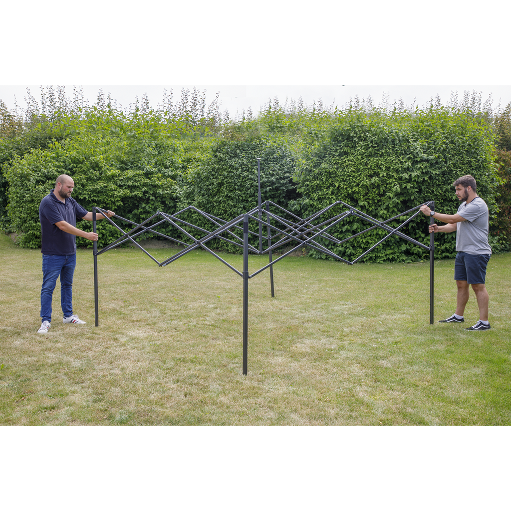 Dellonda Premium 2x2m Pop-Up Gazebo Water-Resistant Carry Bag Stakes Weight Bags DG127