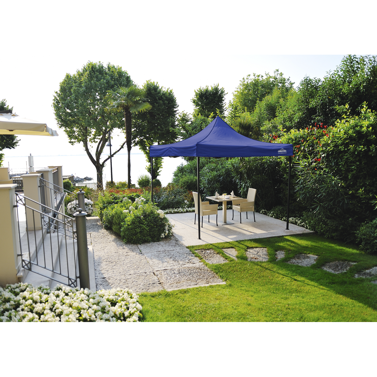 Dellonda Premium 2x2m Pop-Up Gazebo Water-Resistant Carry Bag Stakes Weight Bags DG127