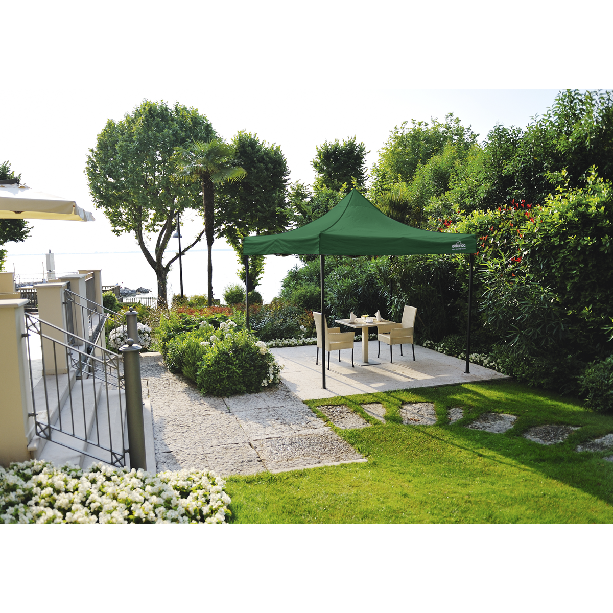 Premium 2 x 2m Pop-Up Gazebo Water-Resistant Carry Bag Stakes Weight Bags DG128