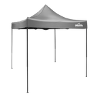 Premium 2 x 2m Pop-Up Gazebo, Water-Resistant, Carry Bag, Stakes & Weight Bags - Grey DG129