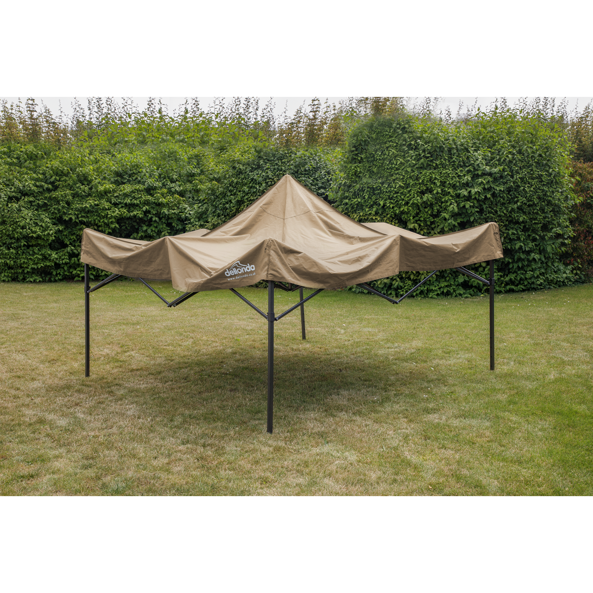 Dellonda Premium 3 x 3m Pop-Up Gazebo - Beige DG130