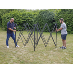 Dellonda Premium 3 x 3m Pop-Up Gazebo - Beige DG130