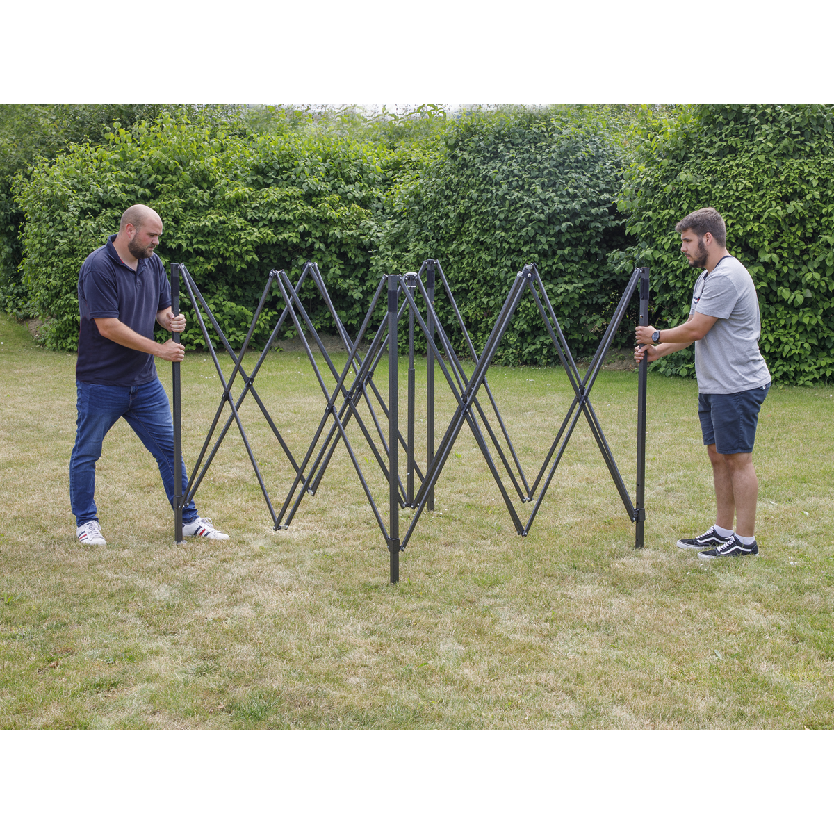 Dellonda Premium 3 x 3m Pop-Up Gazebo - Beige DG130