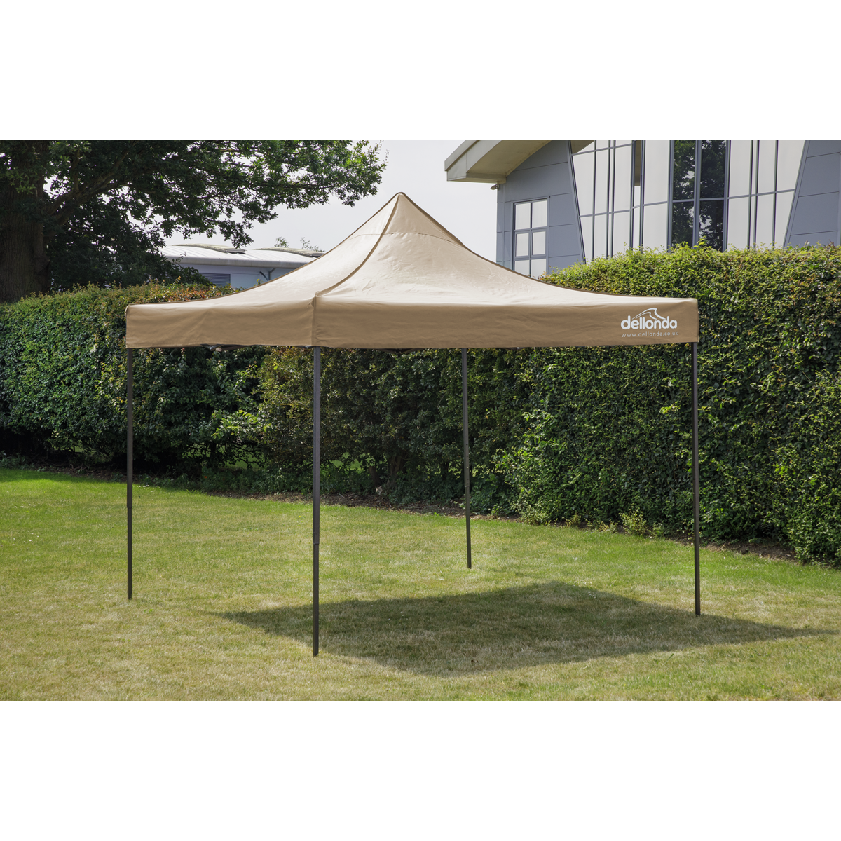 Dellonda Premium 3 x 3m Pop-Up Gazebo - Beige DG130