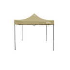 Dellonda Premium 3 x 3m Pop-Up Gazebo - Beige DG130