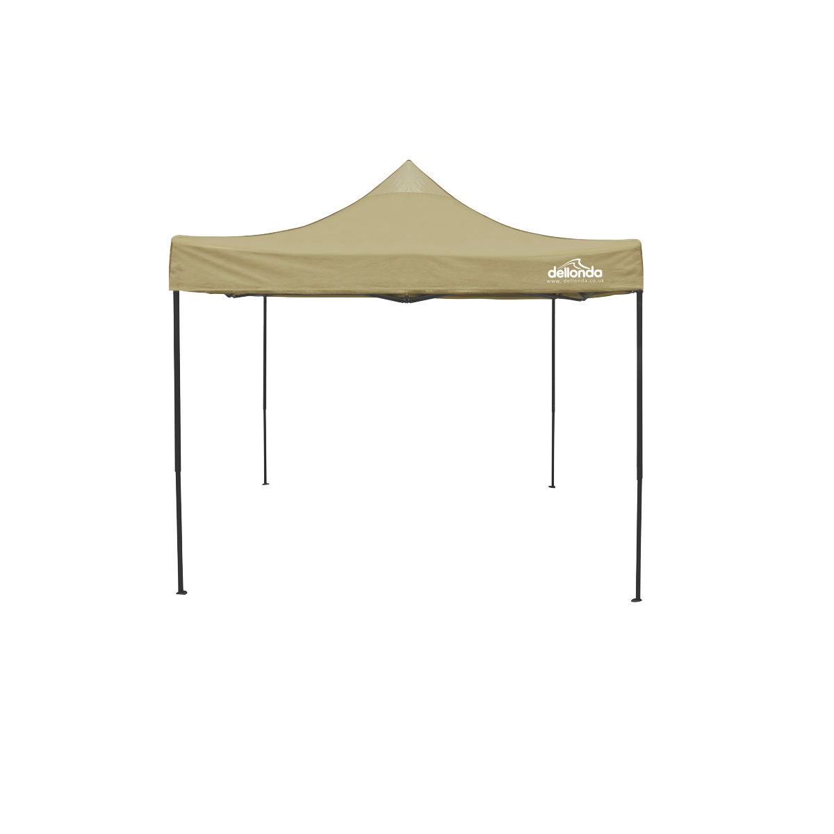 Dellonda Premium 3 x 3m Pop-Up Gazebo - Beige DG130