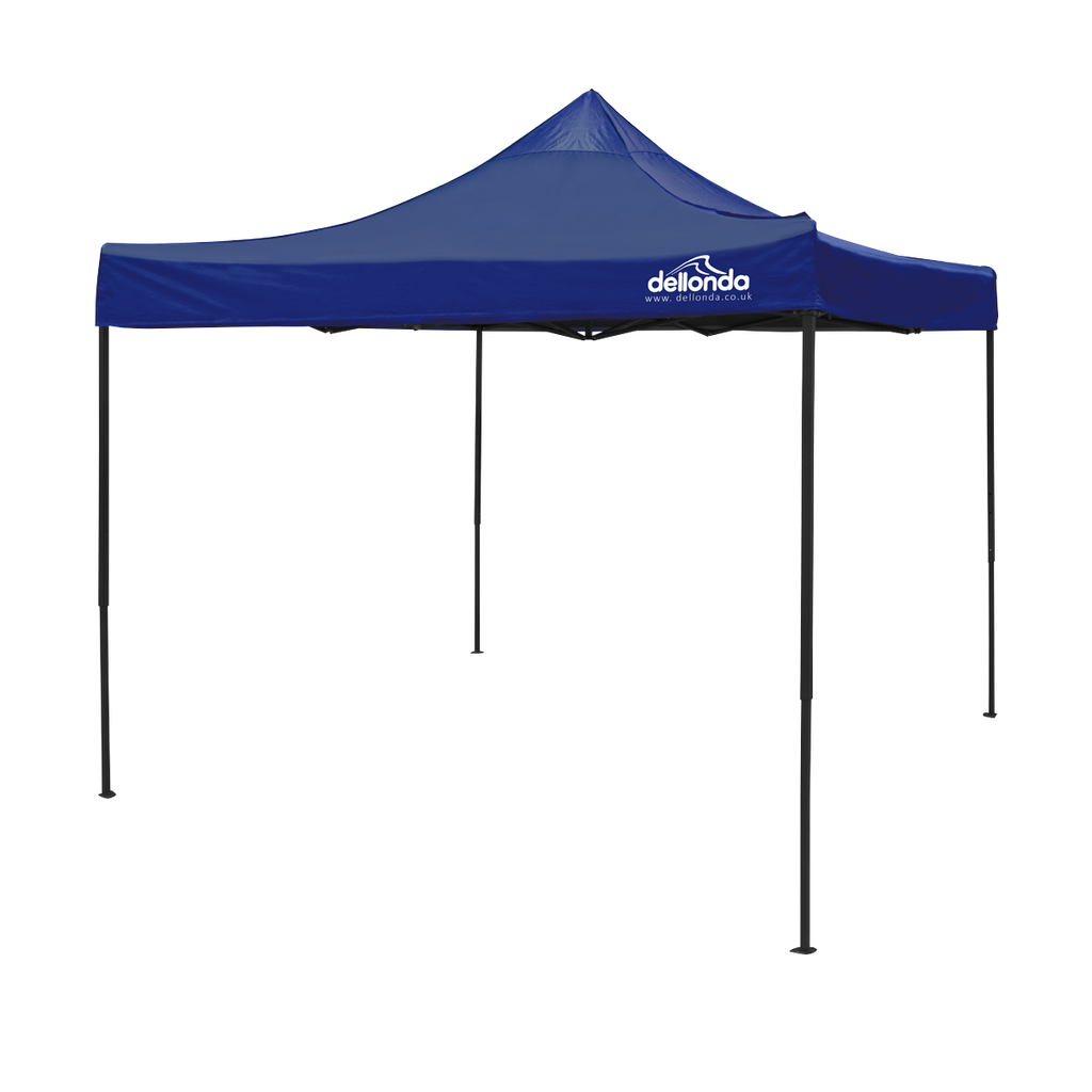 Dellonda Premium 3 x 3m Pop-Up Gazebo - Blue DG131