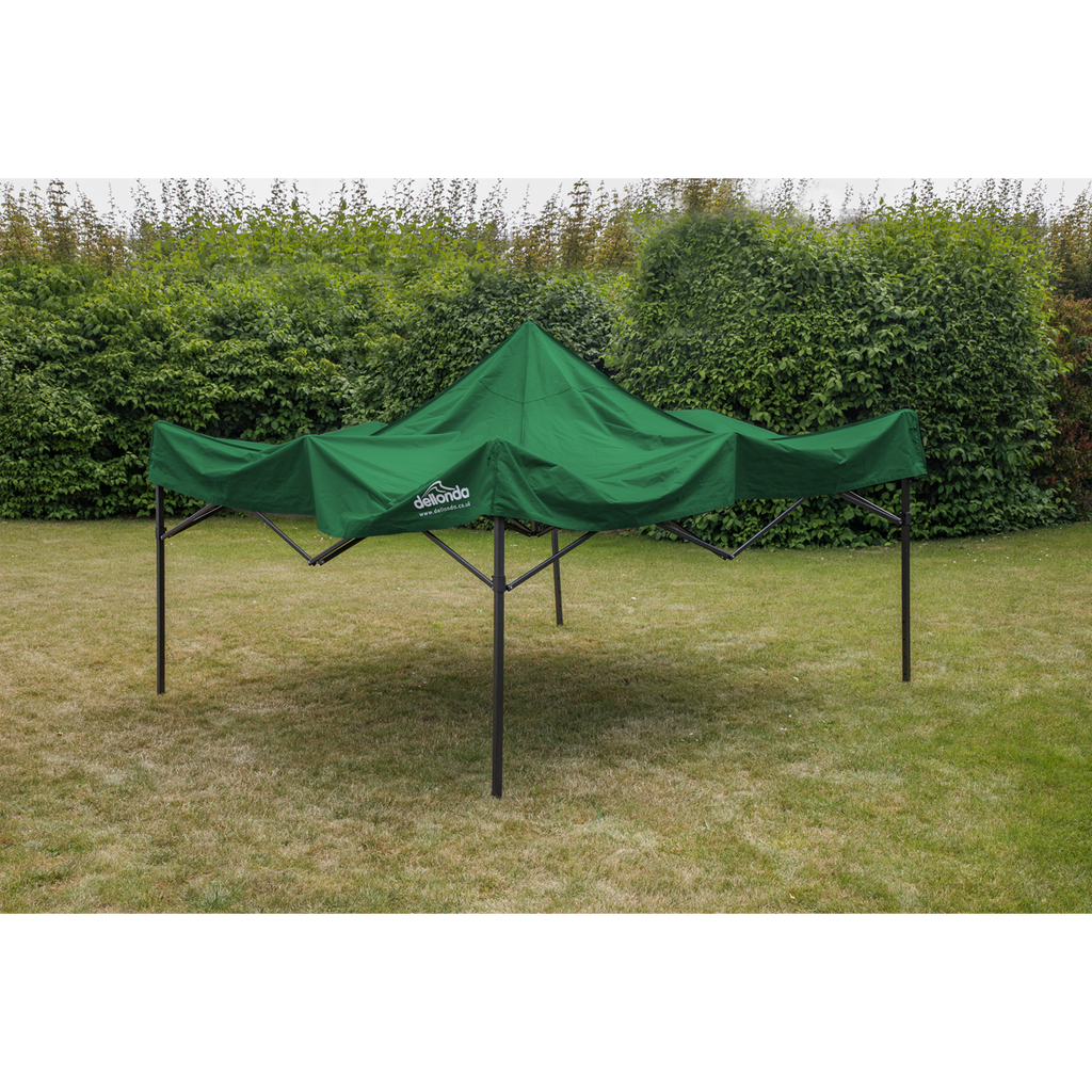 Dellonda Premium 3 x 3m Pop-Up Gazebo - Dark Green DG132