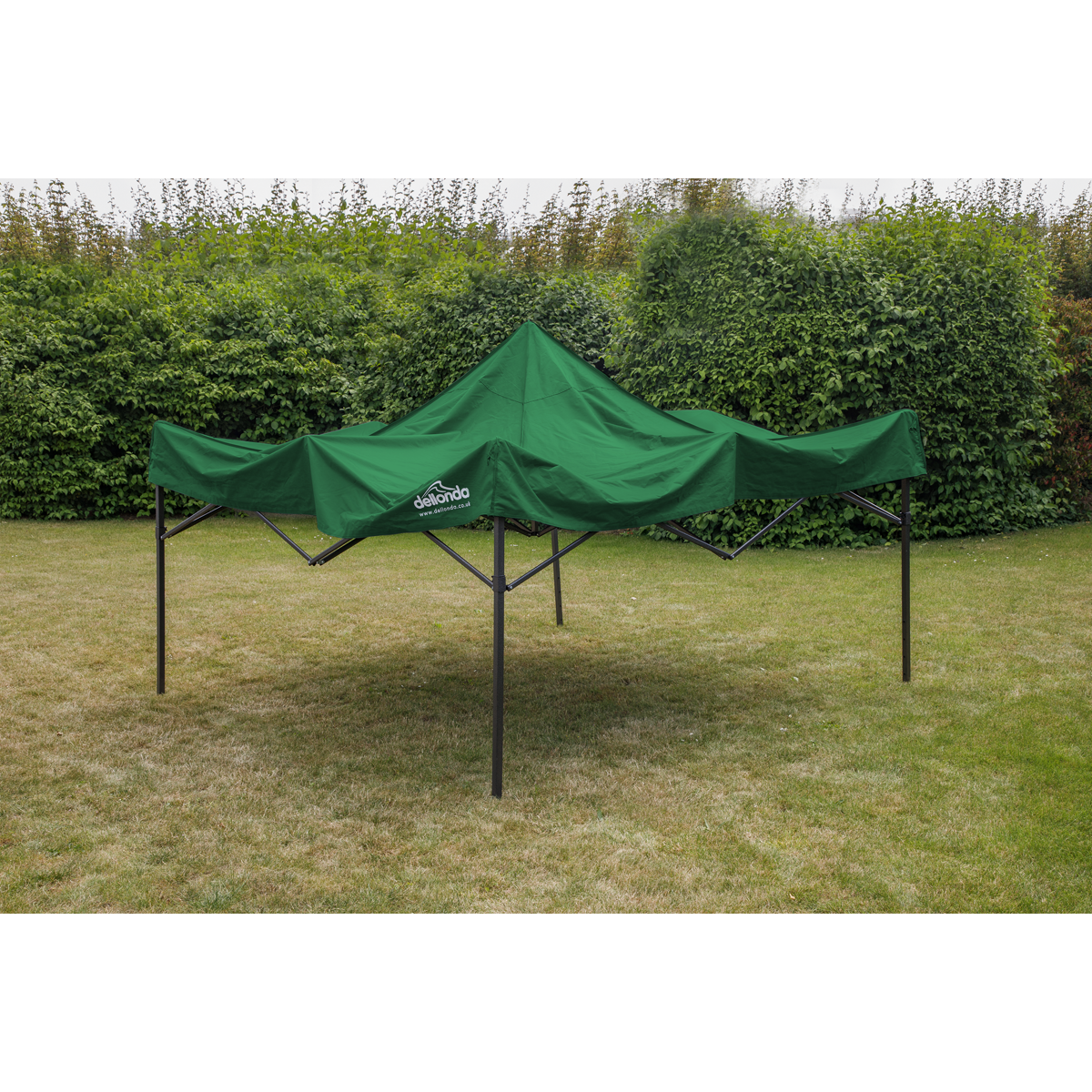 Dellonda Premium 3 x 3m Pop-Up Gazebo - Dark Green DG132