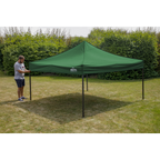 Dellonda Premium 3 x 3m Pop-Up Gazebo - Dark Green DG132