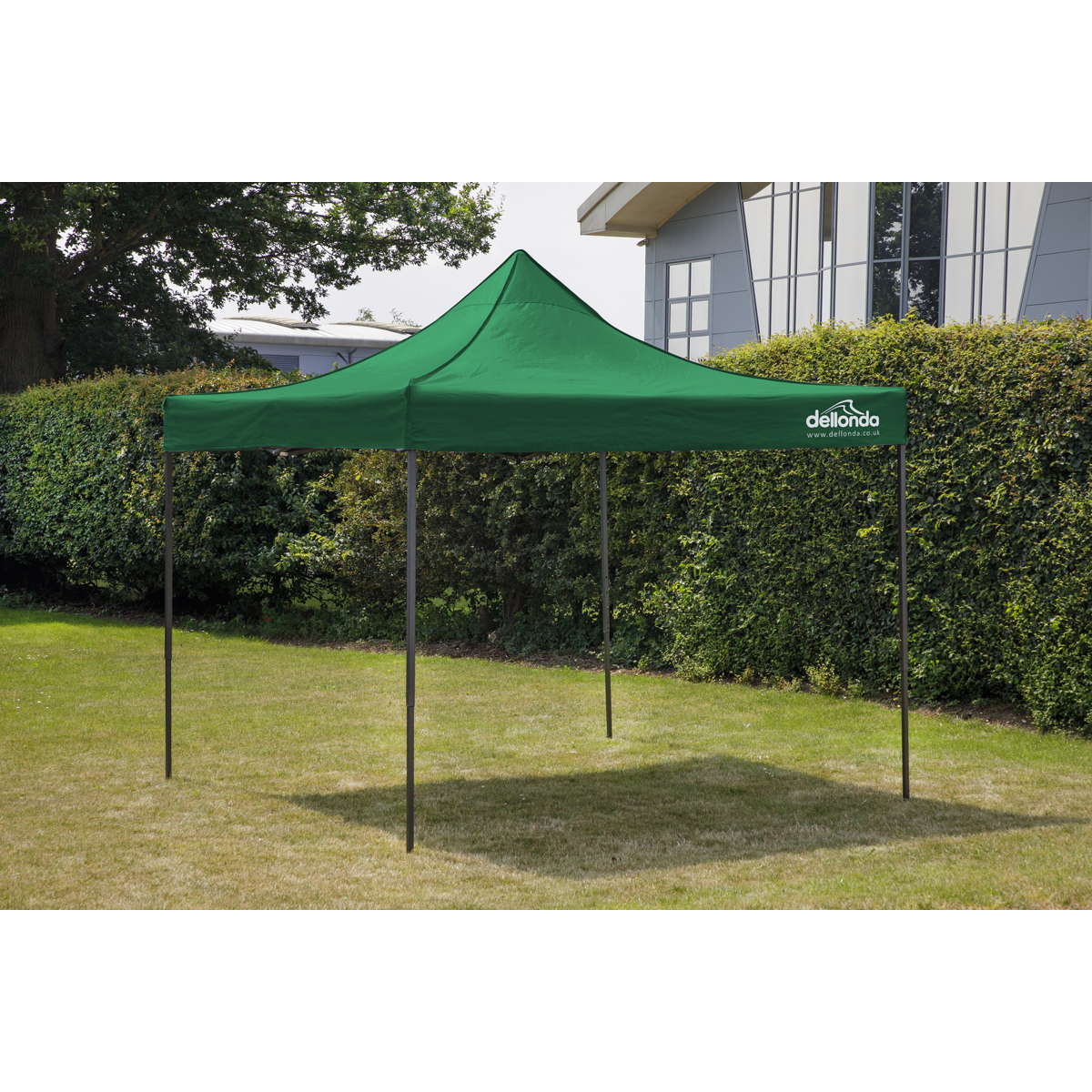 Dellonda Premium 3 x 3m Pop-Up Gazebo - Dark Green DG132
