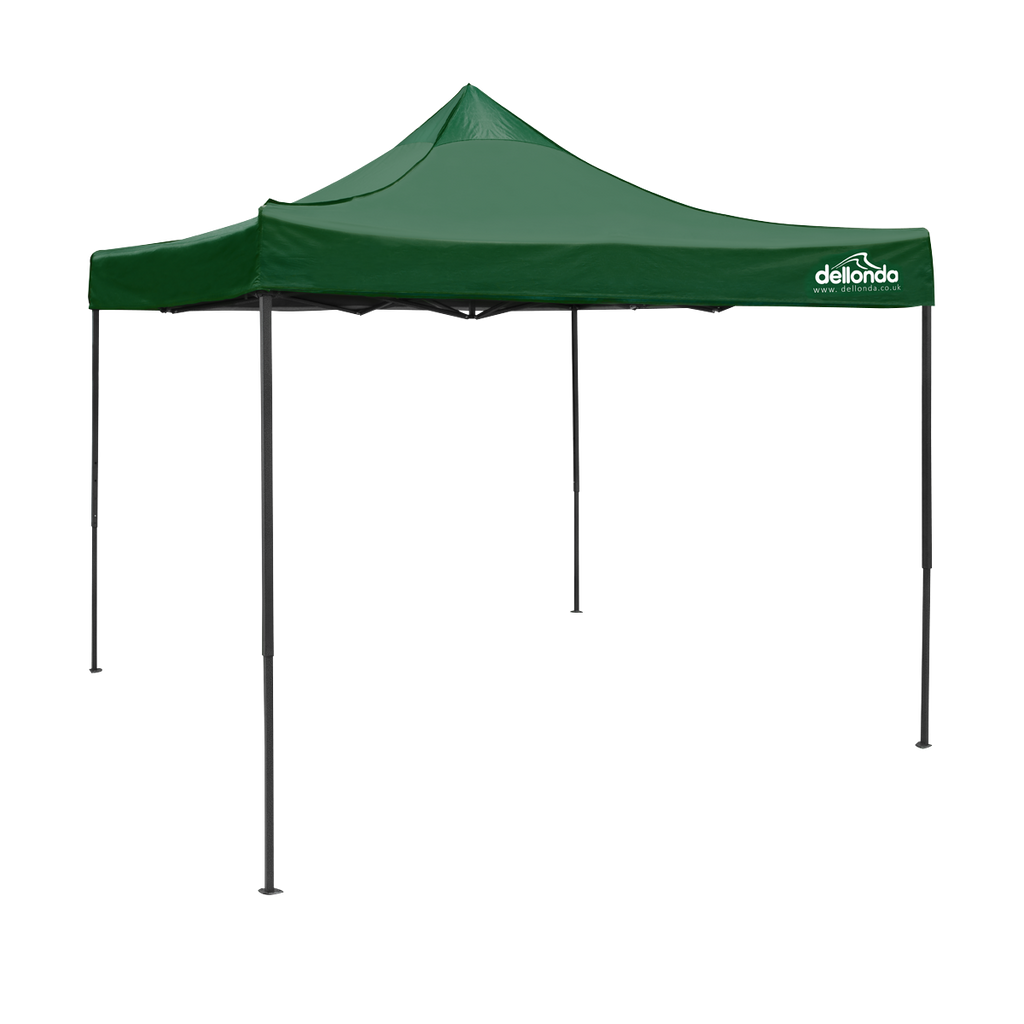Dellonda Premium 3 x 3m Pop-Up Gazebo - Dark Green DG132