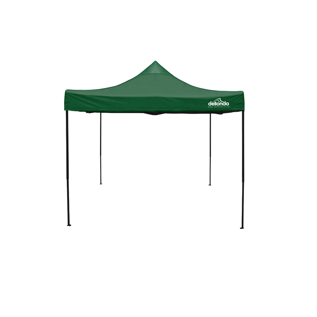 Dellonda Premium 3 x 3m Pop-Up Gazebo - Dark Green DG132