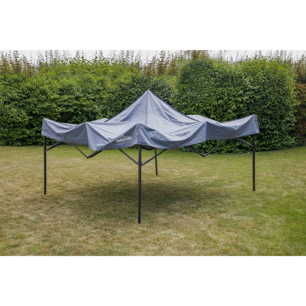 Dellonda Premium 3 x 3m Pop-Up Gazebo - Grey DG133