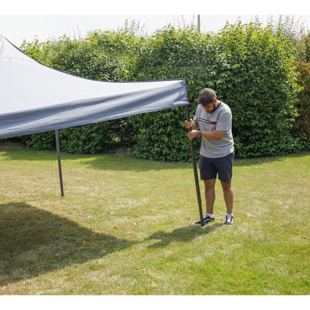 Dellonda Premium 3 x 3m Pop-Up Gazebo - Grey DG133