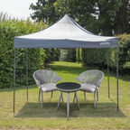 Dellonda Premium 3 x 3m Pop-Up Gazebo - Grey DG133