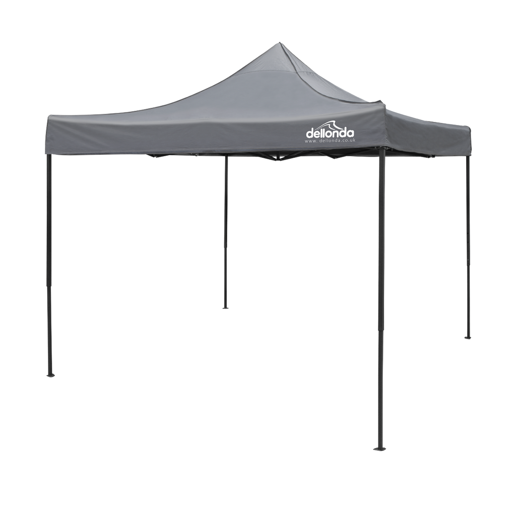 Dellonda Premium 3 x 3m Pop-Up Gazebo - Grey DG133
