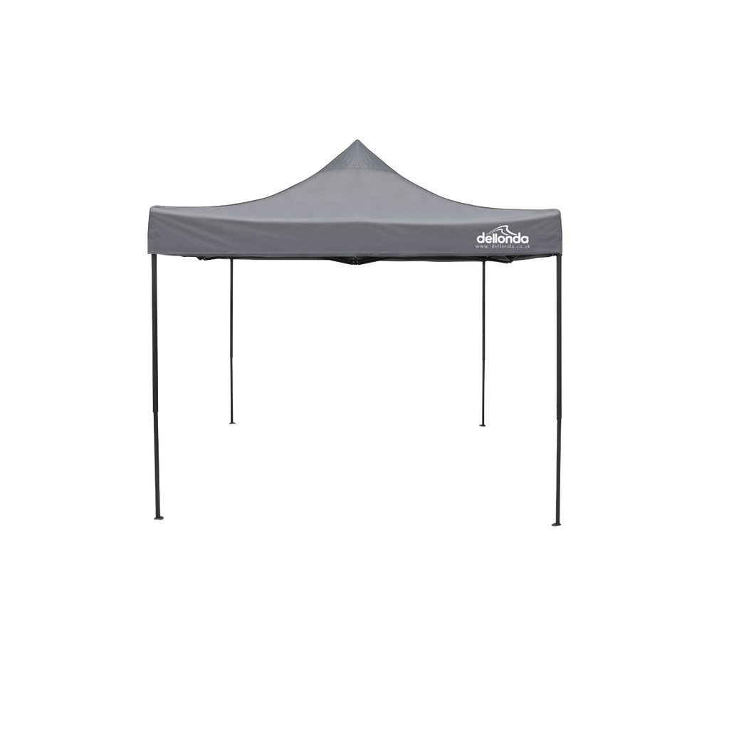 Dellonda Premium 3 x 3m Pop-Up Gazebo - Grey DG133