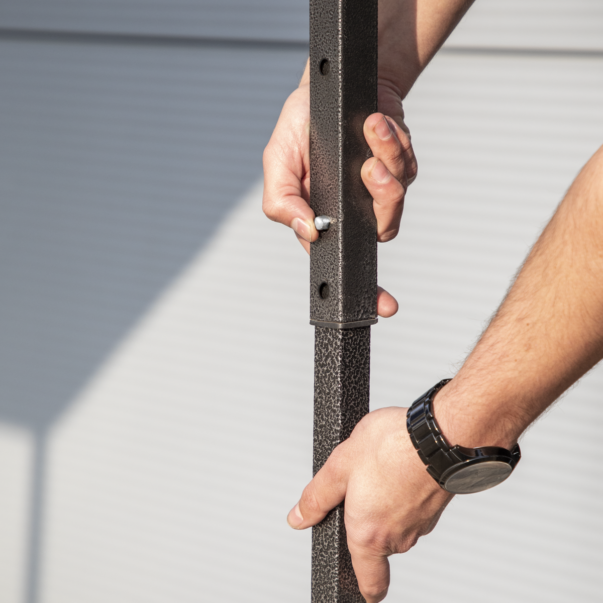 Premium 3 x 4.5m Pop-Up Gazebo Water-Resistant, Carry Bag, Stakes & Weight Bags - Blue DG135