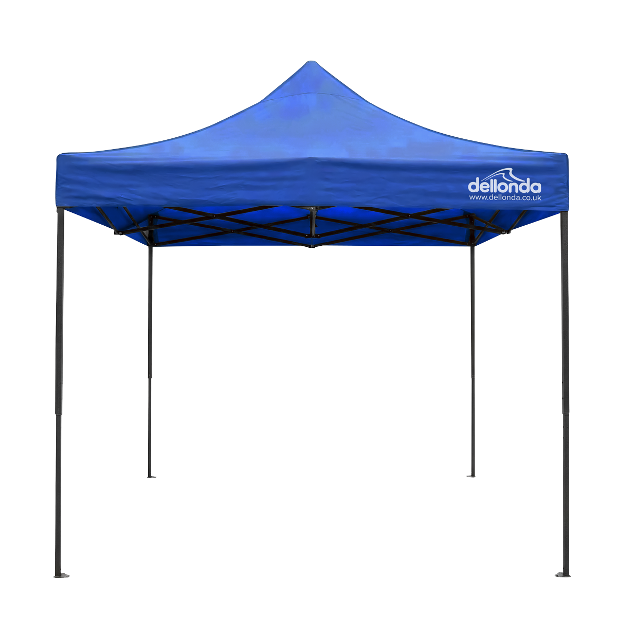 Premium 3 x 4.5m Pop-Up Gazebo, Water-Resistant, Carry Bag, Stakes & Weight Bags - Blue DG135