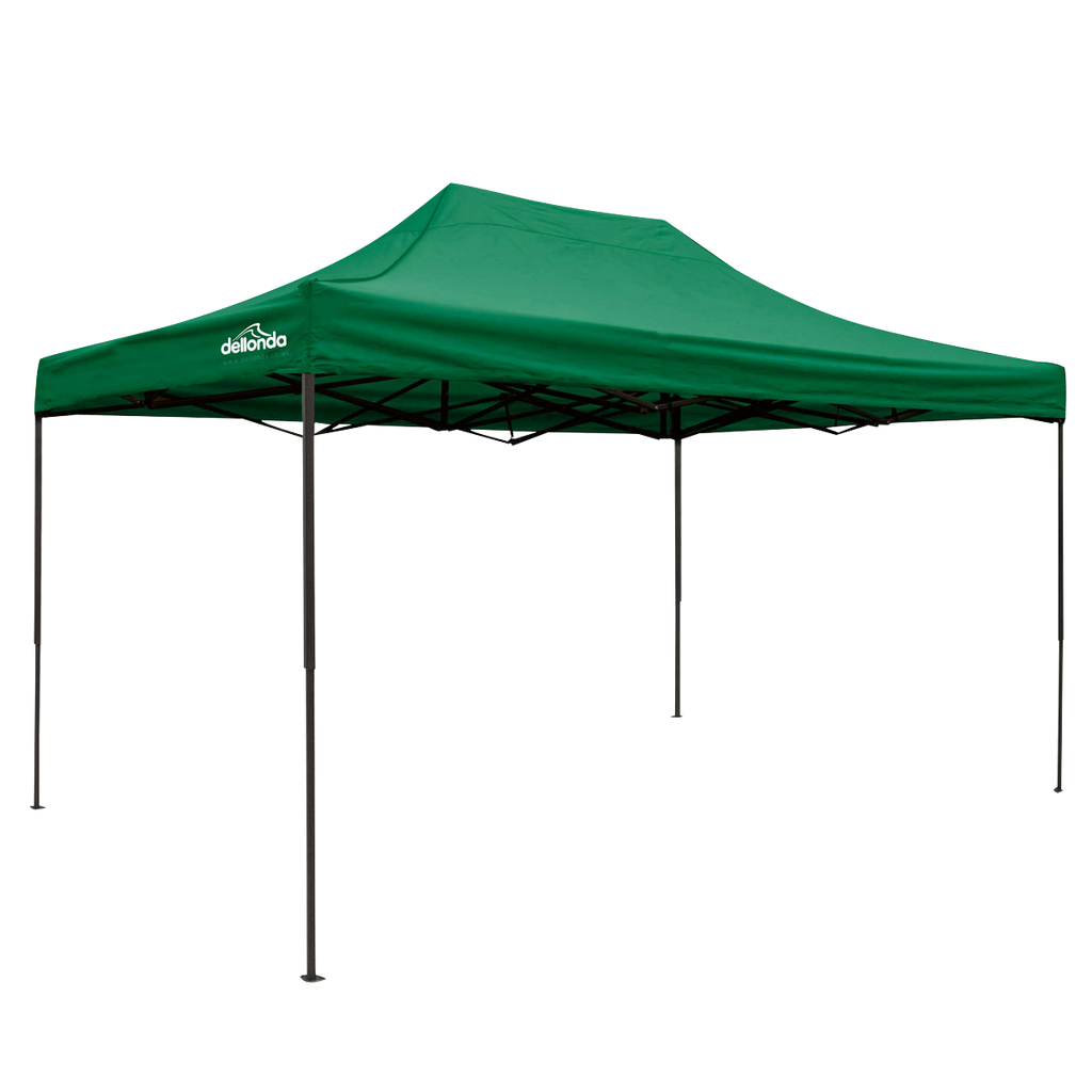 Premium 3 x 4.5m Pop-Up Gazebo Water-Resistant, Carry Bag, Stakes & Weight Bags - Blue DG136