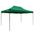 Premium 3 x 4.5m Pop-Up Gazebo Water-Resistant, Carry Bag, Stakes & Weight Bags - Blue DG136