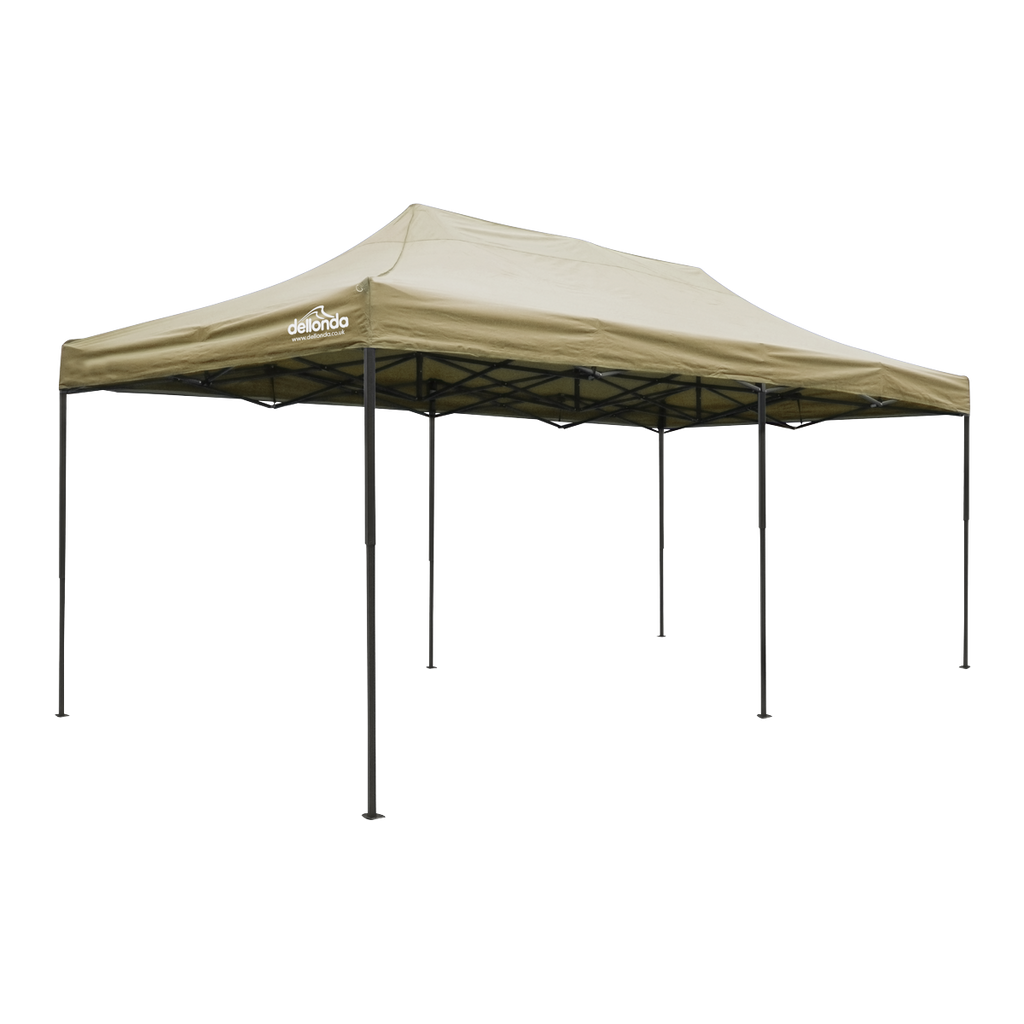 Dellonda Premium 3x6m Pop-Up Gazebo Water-Resistant Carry Bag Stakes Weight Bags DG138