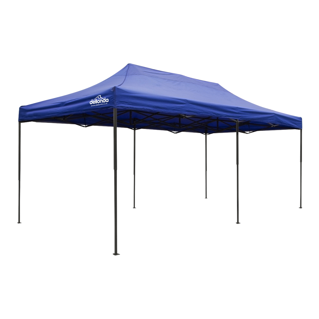 Dellonda Premium 3x6m Pop-Up Gazebo Water-Resistant Carry Bag Stakes Weight Bags DG139