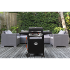 2 Burner Gas BBQ Grill with Piezo Ignition & Thermometer DG13