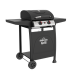 2 Burner Gas BBQ Grill with Piezo Ignition & Thermometer DG13