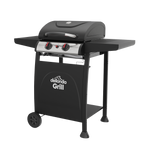 2 Burner Gas BBQ Grill with Piezo Ignition & Thermometer DG13