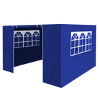 Dellonda Premium Gazebo Side Walls/Doors/Windows, Fits 2 x 2m Models - Blue DG143