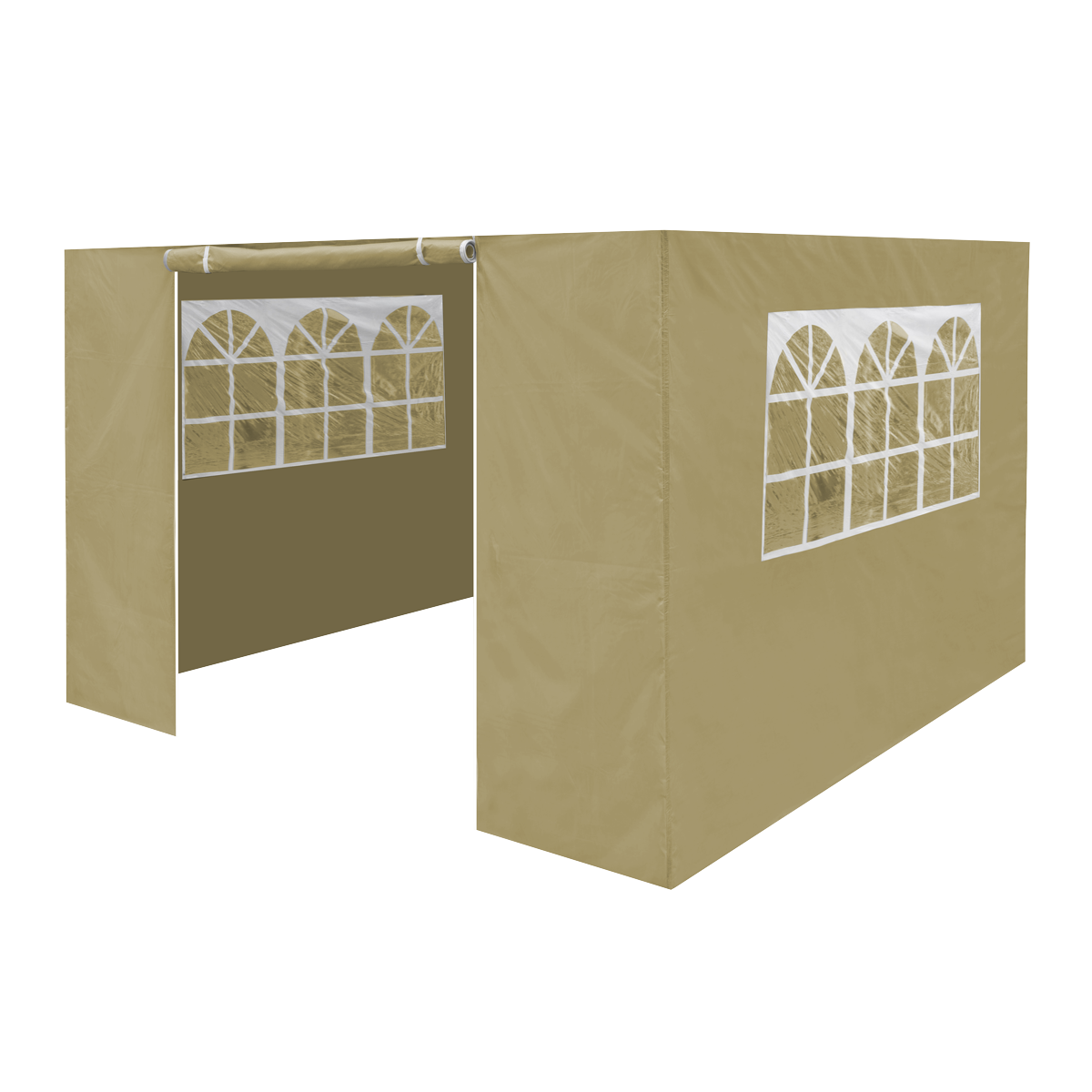 Dellonda Premium Fabric Side Panels - Beige DG146