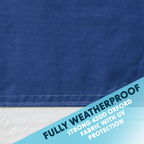 Dellonda Premium Fabric Side Panels - Blue DG147