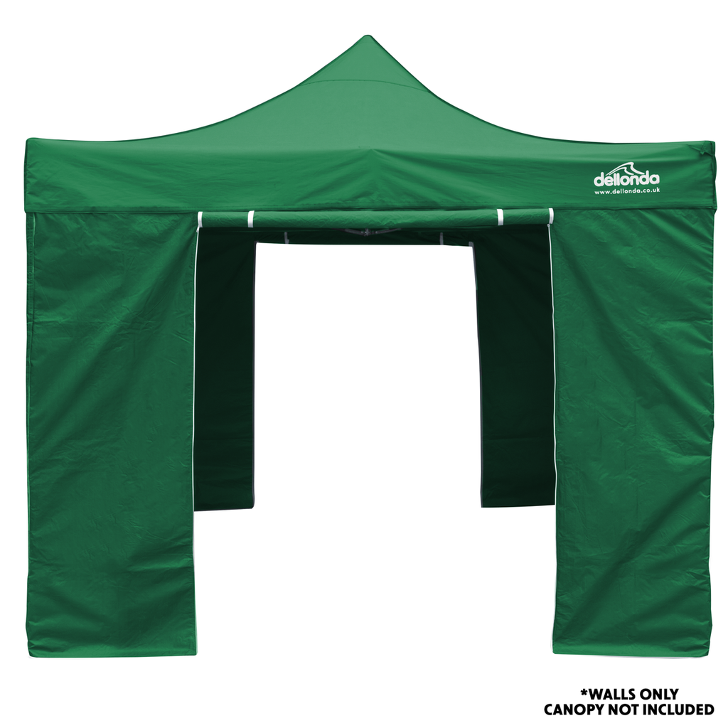 Dellonda Premium Fabric Side Panels - Dark Green DG148