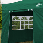 Dellonda Premium Fabric Side Panels - Dark Green DG148
