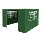 Dellonda Premium Fabric Side Panels - Dark Green DG148
