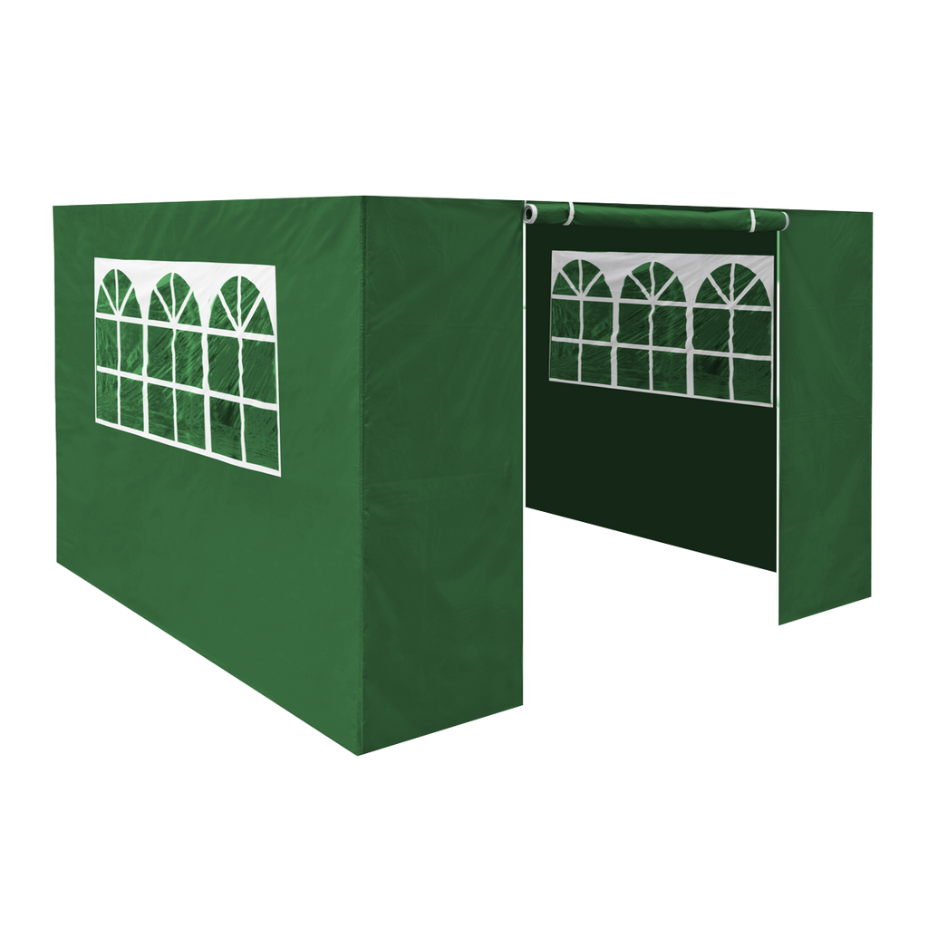 Dellonda Premium Fabric Side Panels - Dark Green DG148