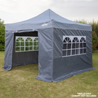 Dellonda Premium Fabric Side Panels - Grey DG149