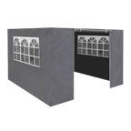 Dellonda Premium Fabric Side Panels - Grey DG149