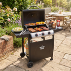 3 Burner Gas BBQ Grill with Piezo Ignition & Thermometer DG14