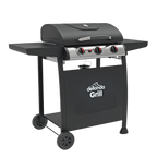3 Burner Gas BBQ Grill with Piezo Ignition & Thermometer DG14