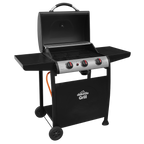 3 Burner Gas BBQ Grill with Piezo Ignition & Thermometer DG14