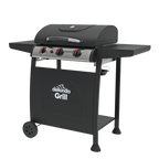 3 Burner Gas BBQ Grill with Piezo Ignition & Thermometer DG14