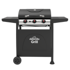 3 Burner Gas BBQ Grill with Piezo Ignition & Thermometer DG14