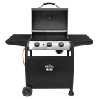 3 Burner Gas BBQ Grill with Piezo Ignition & Thermometer DG14