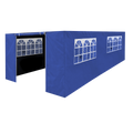 Dellonda Premium Gazebo Side Walls/Doors/Windows, 3 x 6m Models - Blue DG155