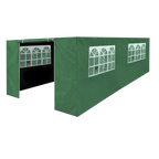Dellonda Premium Gazebo Side Walls/Doors/Windows, 3 x 6m Models - Dark Green DG156