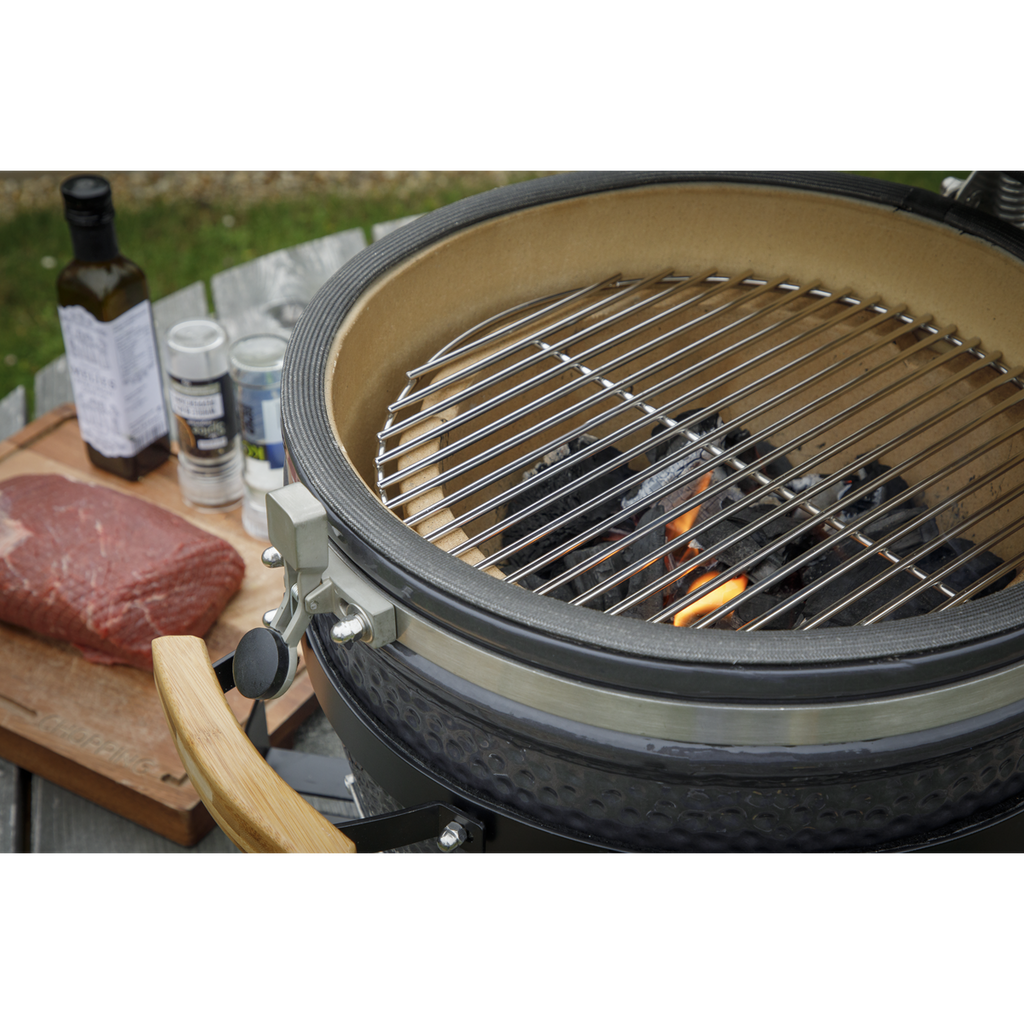 Deluxe 16"(40cm) Ceramic Kamado Style BBQ DG158