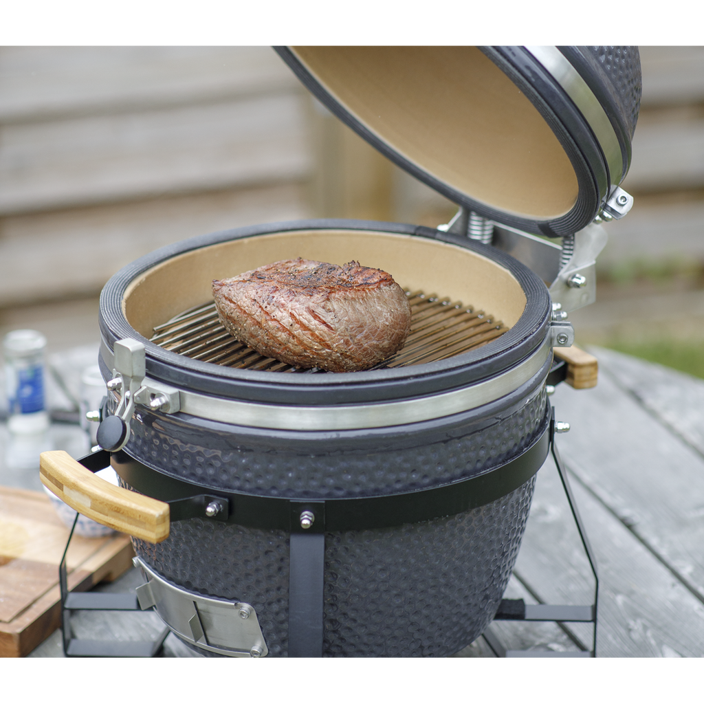 Deluxe 16"(40cm) Ceramic Kamado Style BBQ DG158